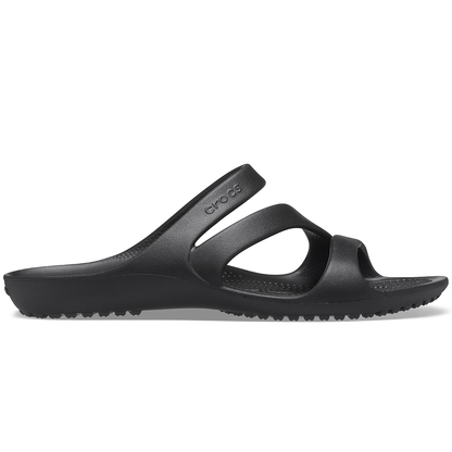 Womens summer sandal black from Crocs Kadee slip-on