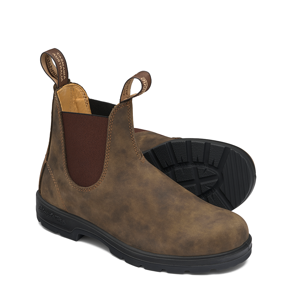 Pair of Blundstone rustic brown boots